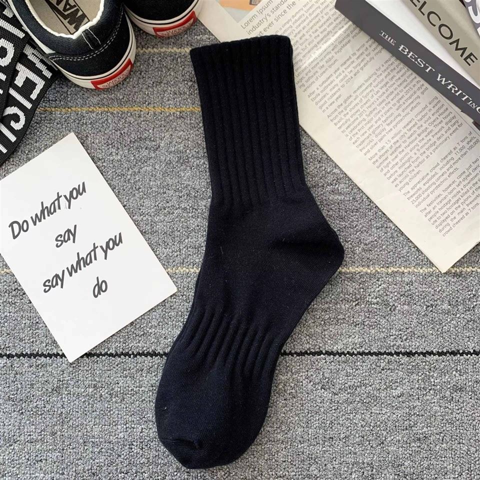 Supports OEM Sports Cotton Solid-Color Customizable Logo Socks suppliers